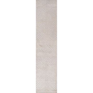 Jordan High-low Pile Art Deco Geometric Indoor/outdoor Area Rug
